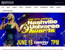 Tablet Screenshot of nashvilleuniverse.com